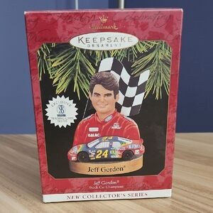 Hallmark Keepsake Ornament - Jeff Gordon with Red and Black Accents